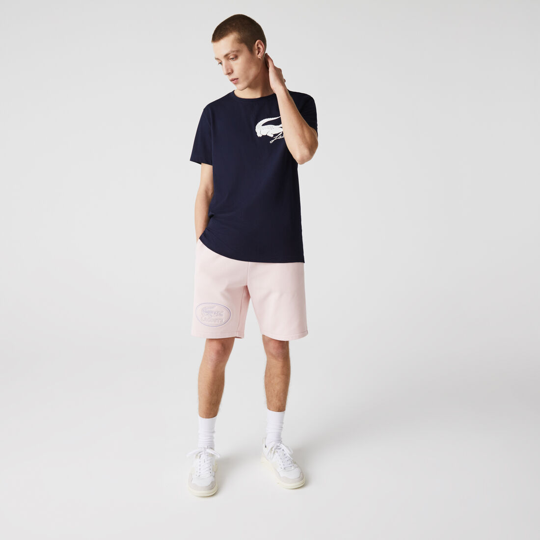 Men’s Lacoste SPORT French Open Edition Crocodile Print T-shirt Men’s Lacoste SPORT French Open Edition Crocodile Print T-shirt