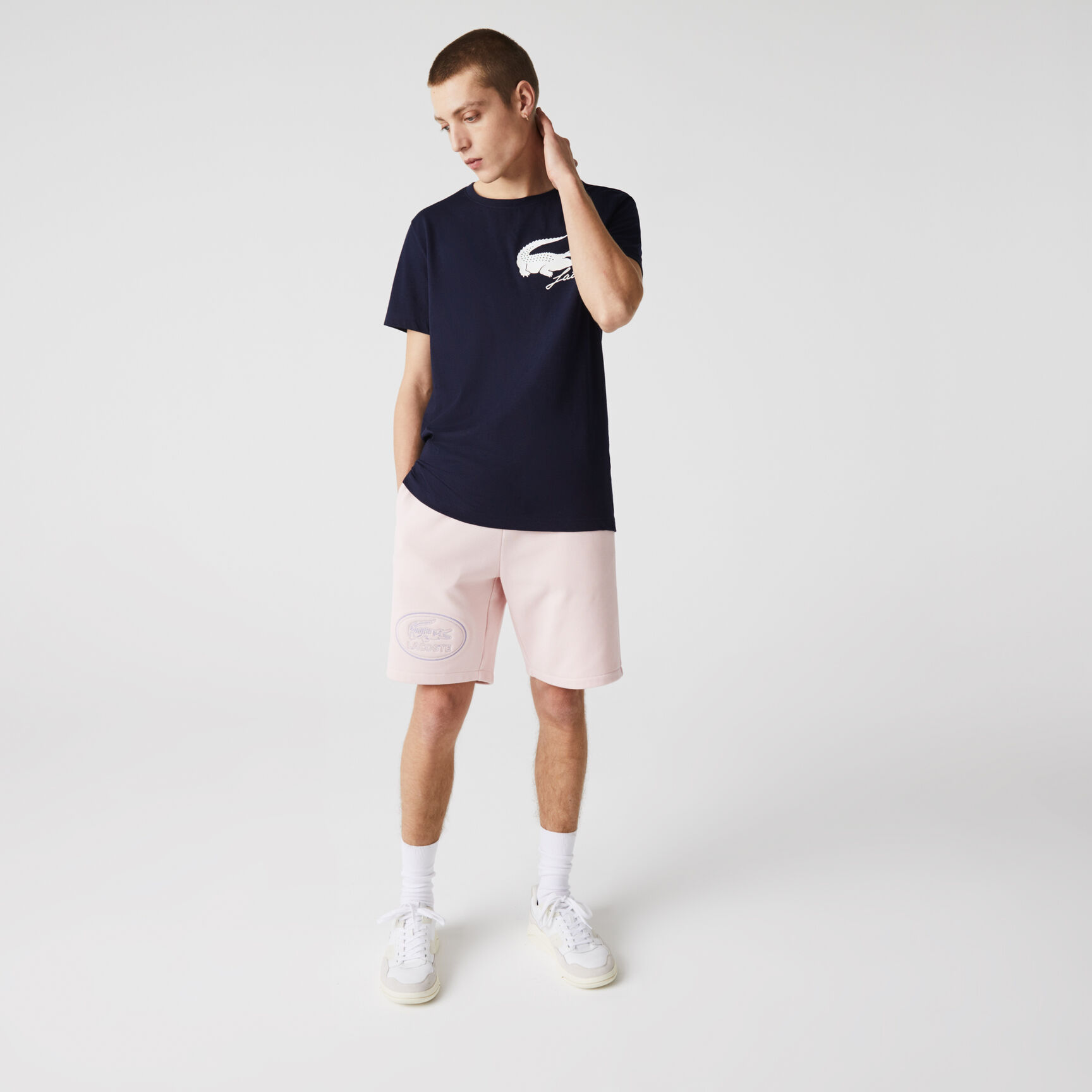 Men’s Lacoste SPORT French Open Edition Crocodile Print T-shirt Men’s Lacoste SPORT French Open Edition Crocodile Print T-shirt