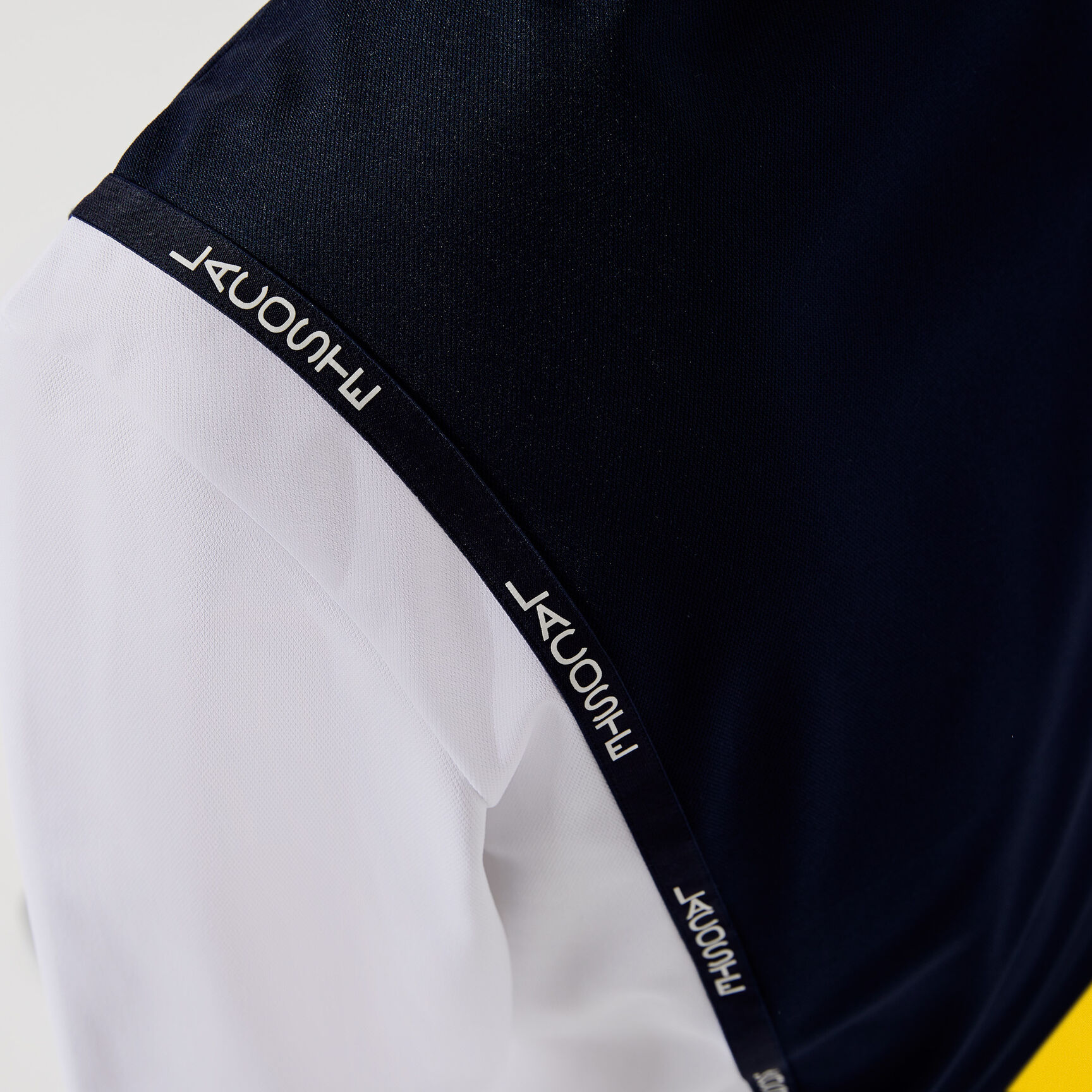 Men&rsquo;s Lacoste SPORT Resistant Colorblock Piqu&eacute; Sweatshirt