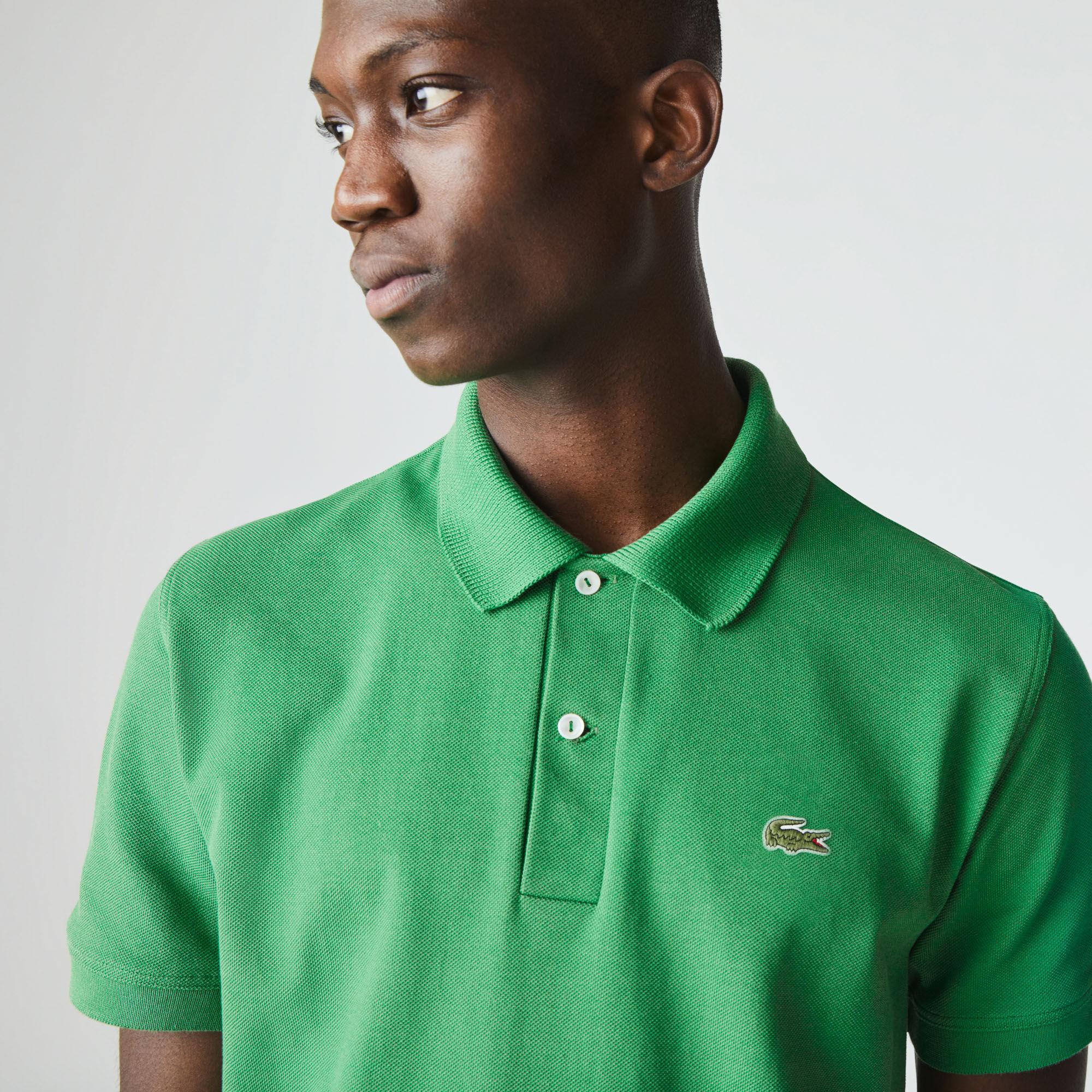 Men’s Lacoste Classic Fit Organic Cotton Piqué Polo Men’s Lacoste Classic Fit Organic Cotton Piqué Polo