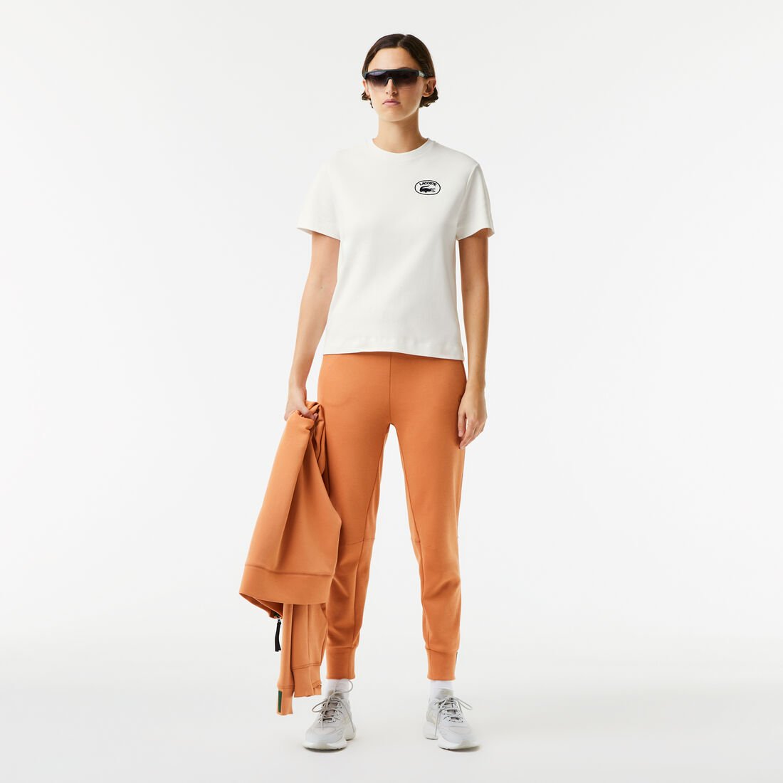 Women's Lacoste Loose Fit Organic Cotton T-shirt Women's Lacoste Loose Fit Organic Cotton T-shirt