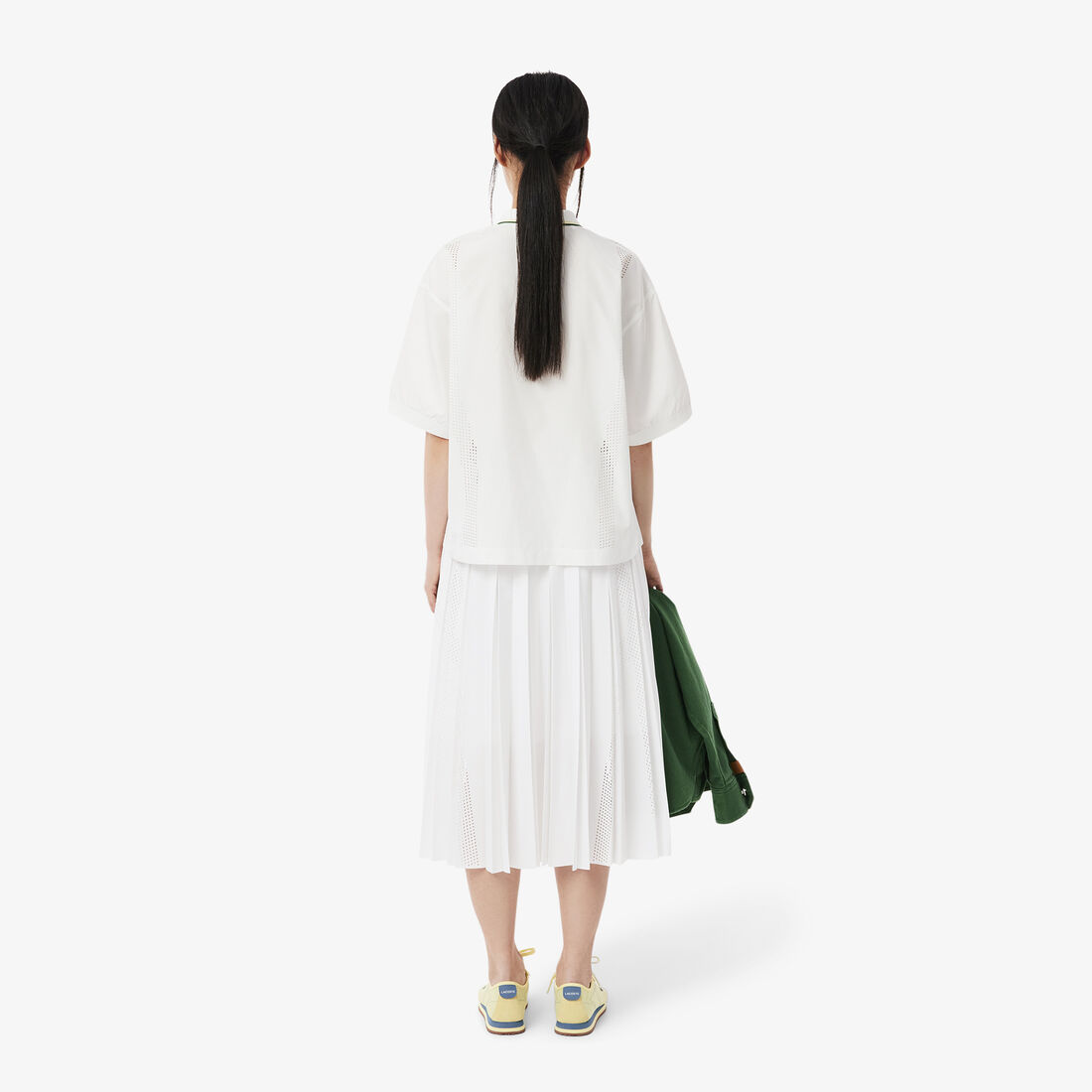 Asymmetric Pleated Midi Skirt Asymmetric Pleated Midi Skirt