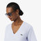 Relaxed Fit Soft Cotton V Neck T-shirt