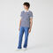 Men’s Lacoste Badge Regular Fit Striped Cotton Piqué Polo men s lacoste badge regular fit striped cotton piqu polo