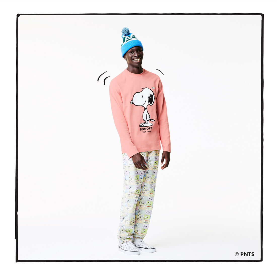 Men's Lacoste x Peanuts Organic Cotton T-shirt