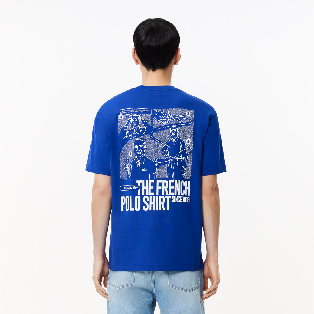 تي شيرت جيرسيه قطني ثقيل بطبعة خلفية تي شيرت جيرسيه قطني ثقيل بطبعة خلفية