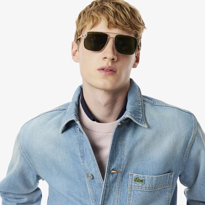 Heavy Cotton Denim Overshirt Jacket Heavy Cotton Denim Overshirt Jacket