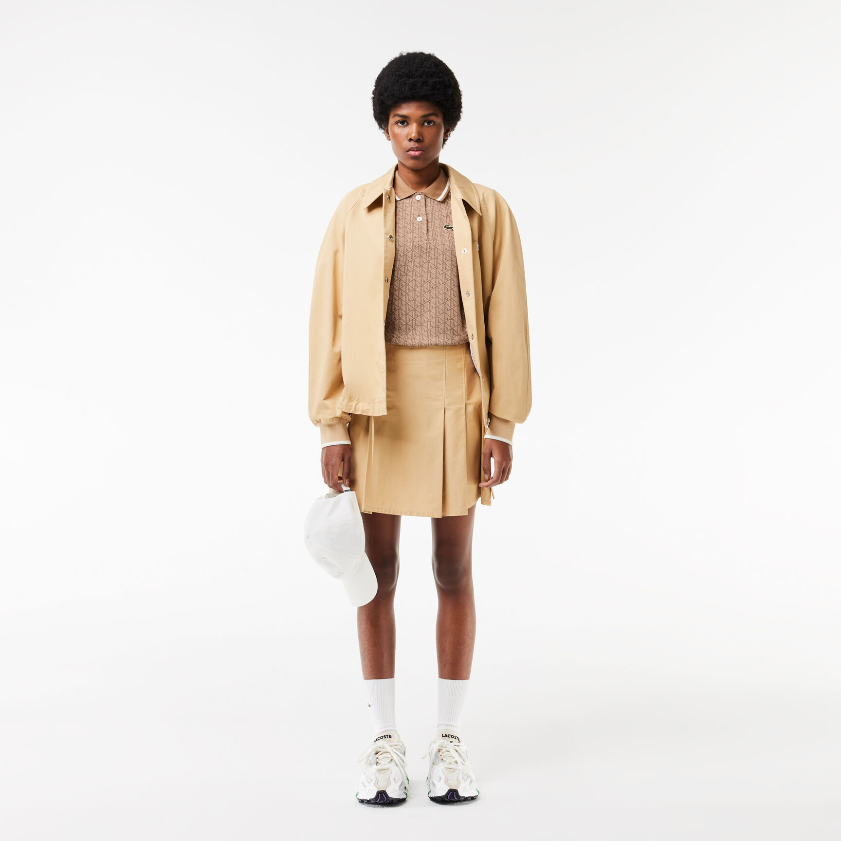 Slim Fit Lacoste Monogram Jacquard Polo Shirt Slim Fit Lacoste Monogram Jacquard Polo Shirt