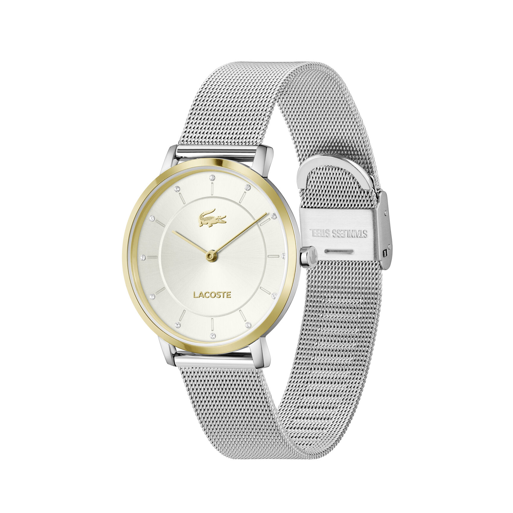 Lacoste Crocorigin Women's Silver Dial Watch Lacoste Crocorigin Women's Silver Dial Watch