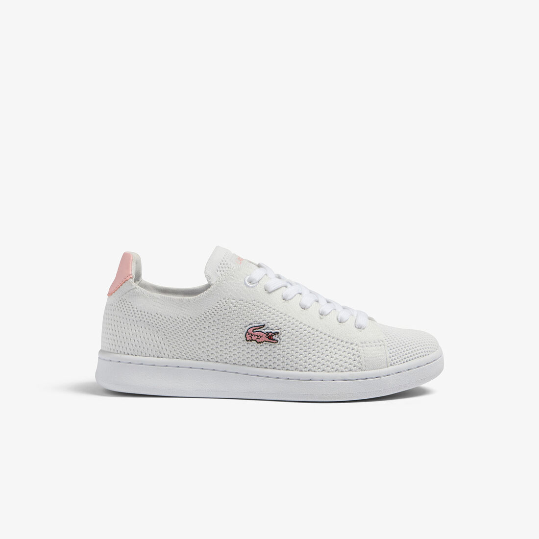 Buy Women's Lacoste Carnaby Pique Textile Heel Pop Trainers