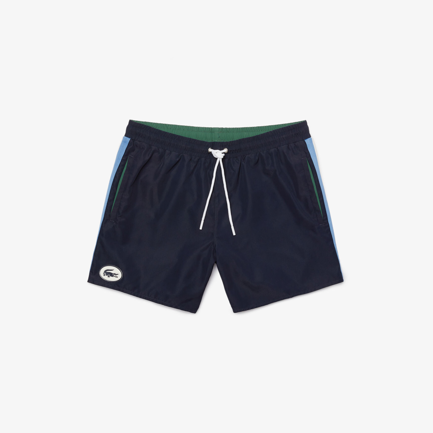Men’s Heritage Contrast Bands Short Swimming Trunks