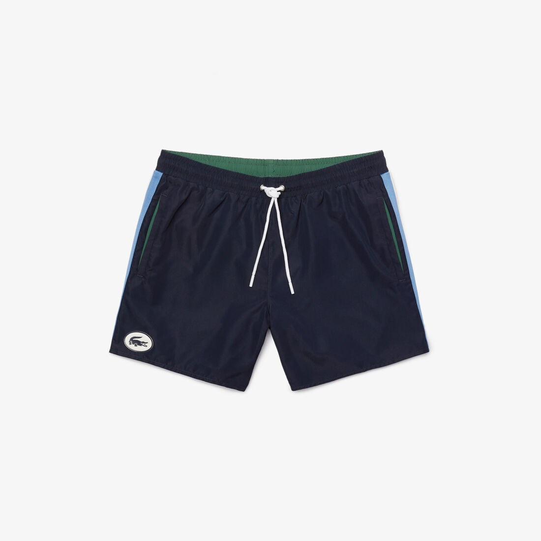 Men’s Heritage Contrast Bands Short Swimming Trunks Men’s Heritage Contrast Bands Short Swimming Trunks