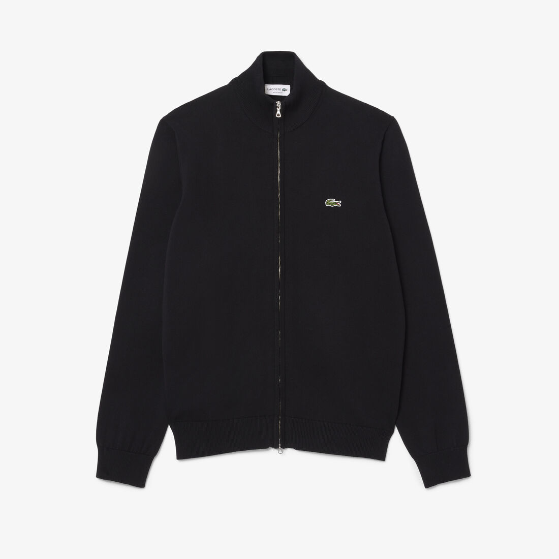 سترة قطنية بسحاب وياقة عالية سترة قطنية بسحاب وياقة عالية