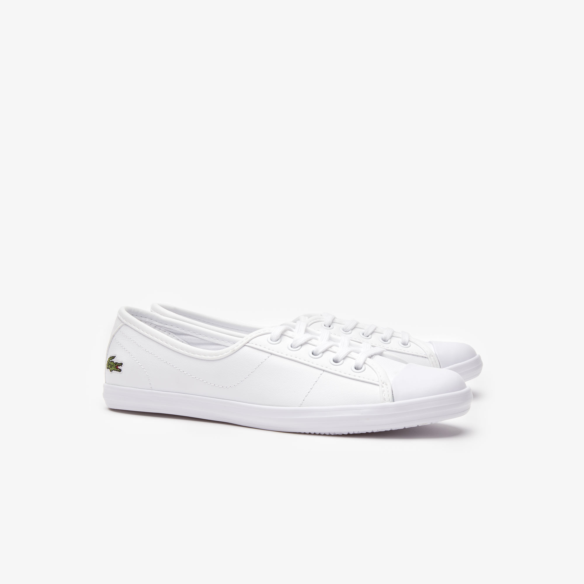 Lacoste ziane cheap leather white