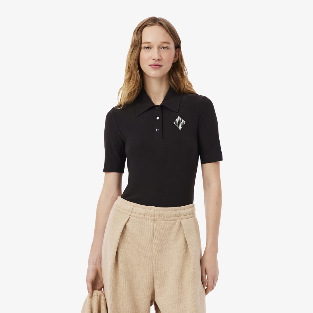 Slim Fit Embroidered Polo Shirt