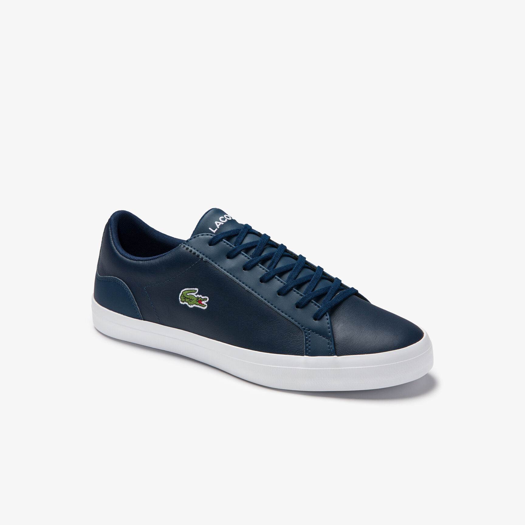 Men's Lerond Textured Leather and Synthetic Trainers Men's Lerond Textured Leather and Synthetic Trainers