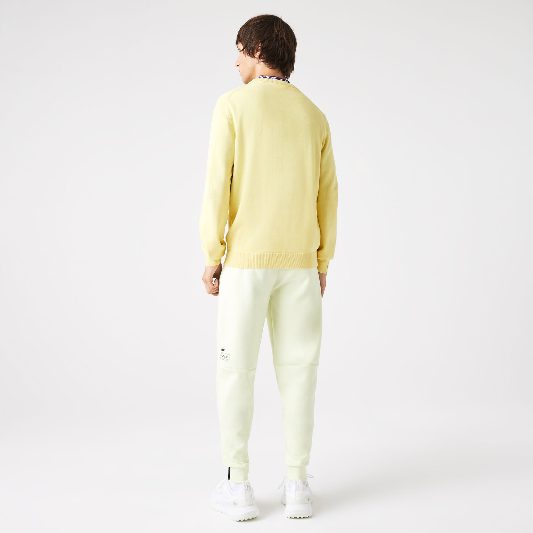 Men's Lacoste Slim Fit Oversised Branded Trackpants