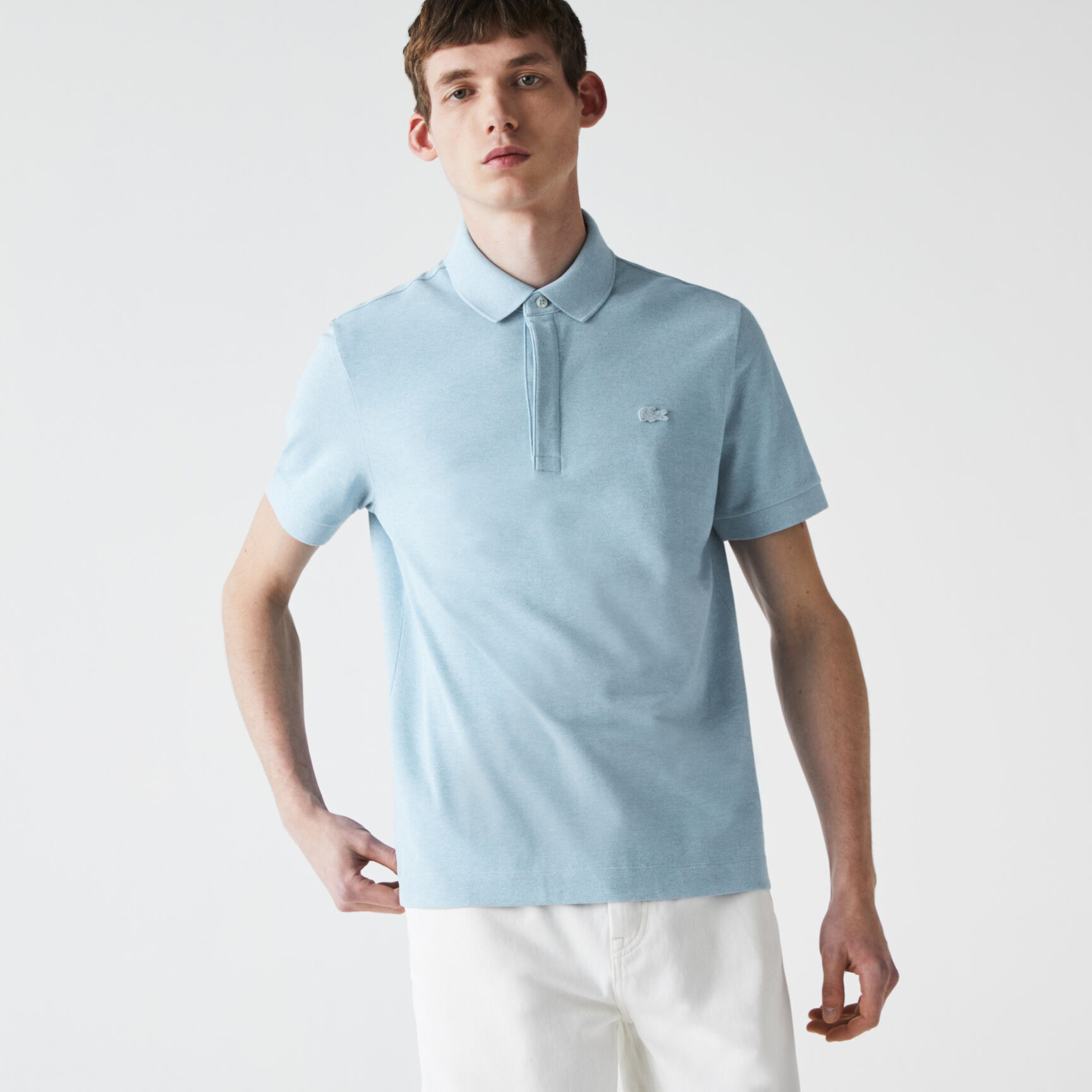 Regular Fit Paris Stretch Pique Polo Shirt Regular Fit Paris Stretch Pique Polo Shirt