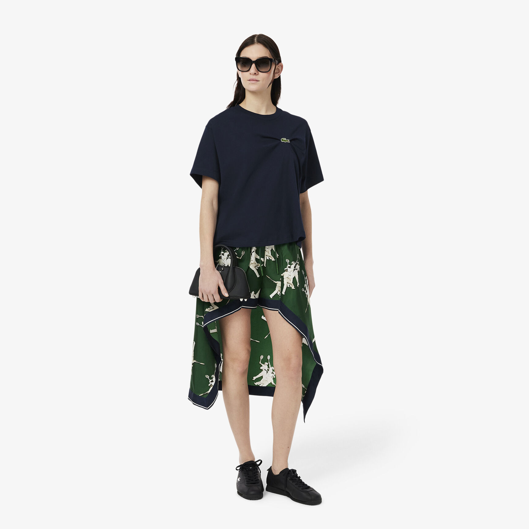 Oversized Draped Jersey T-shirt Oversized Draped Jersey T-shirt