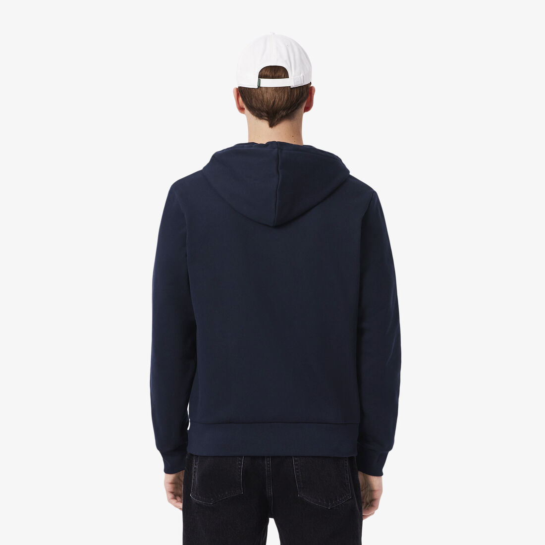 Zipped Colour-Block Hoodie Zipped Colour-Block Hoodie