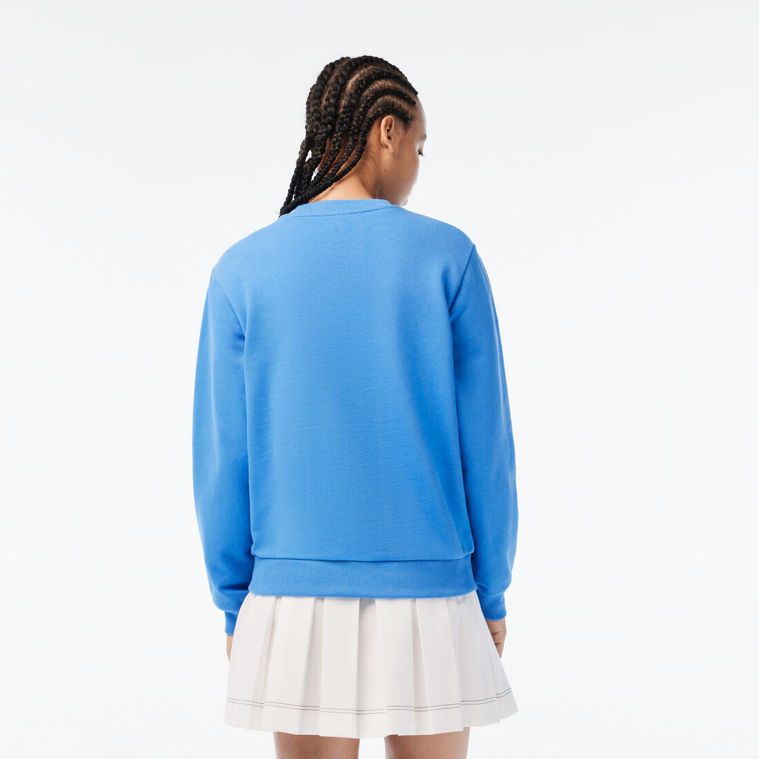 Women’s Lacoste x Netflix Loose Fit Organic Cotton Fleece Sweatshirt Women’s Lacoste x Netflix Loose Fit Organic Cotton Fleece Sweatshirt