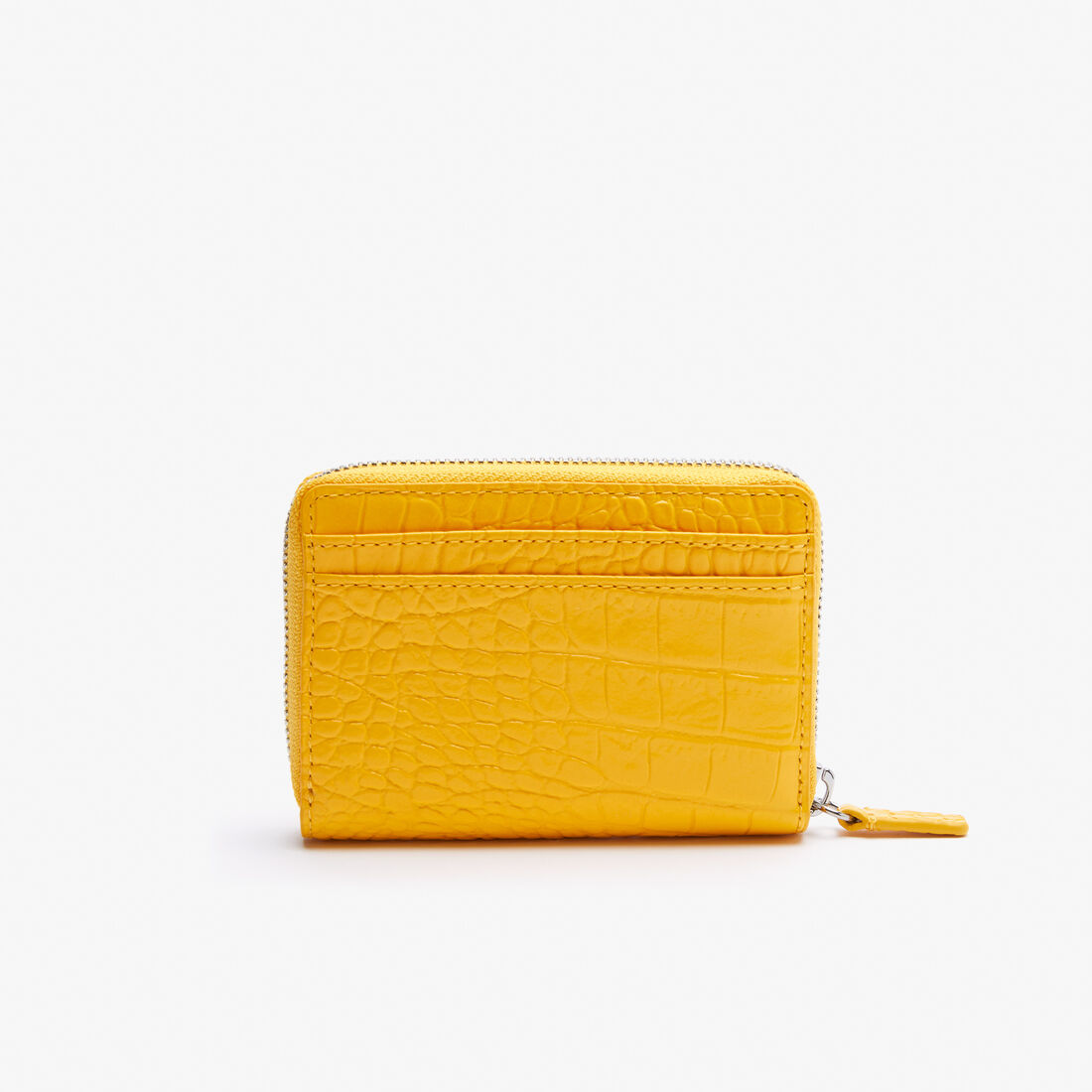 Women's Amelia Zippered Embossed Leather Small Wallet Women's Amelia Zippered Embossed Leather Small Wallet