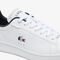 women s lacoste carnaby pro leather tricolour trainers