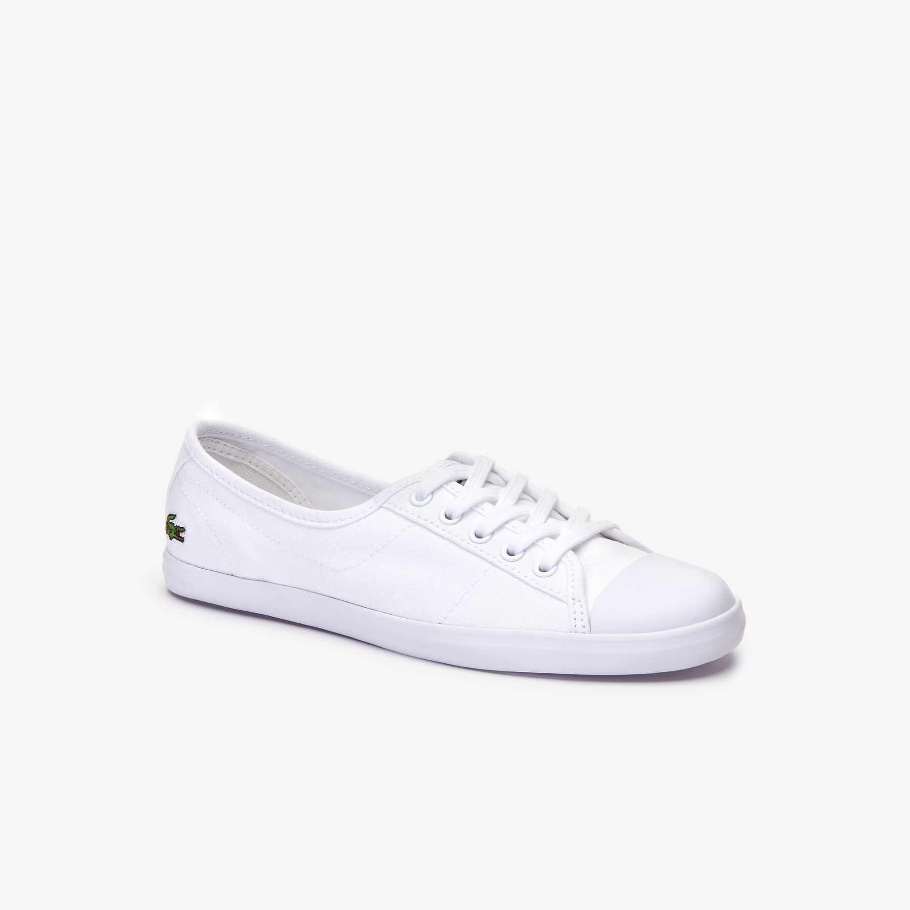 Women's Ziane Canvas Trainers lacoste women s ziane canvas trainers