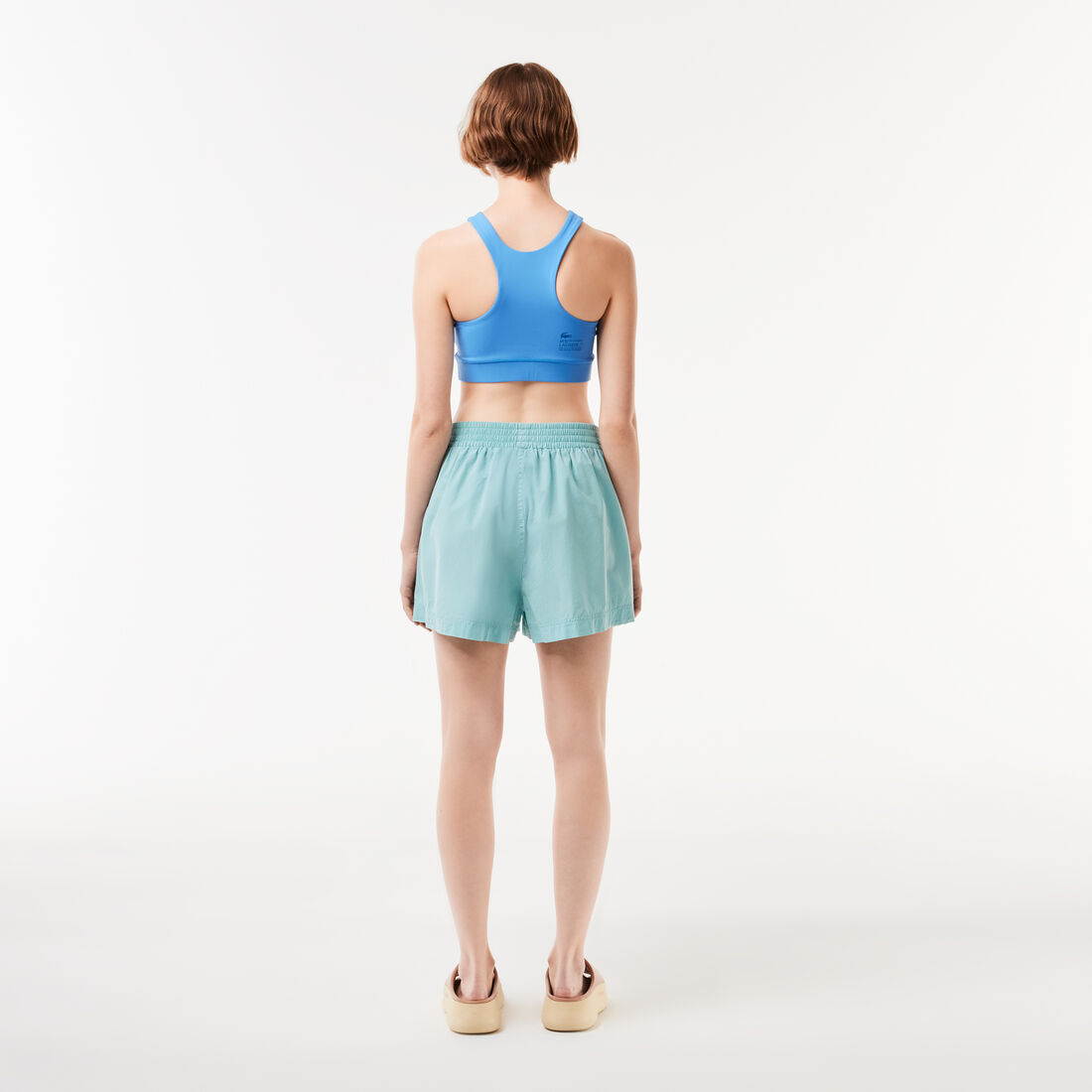 Women's Lacoste Cotton Poplin Shorts Women's Lacoste Cotton Poplin Shorts