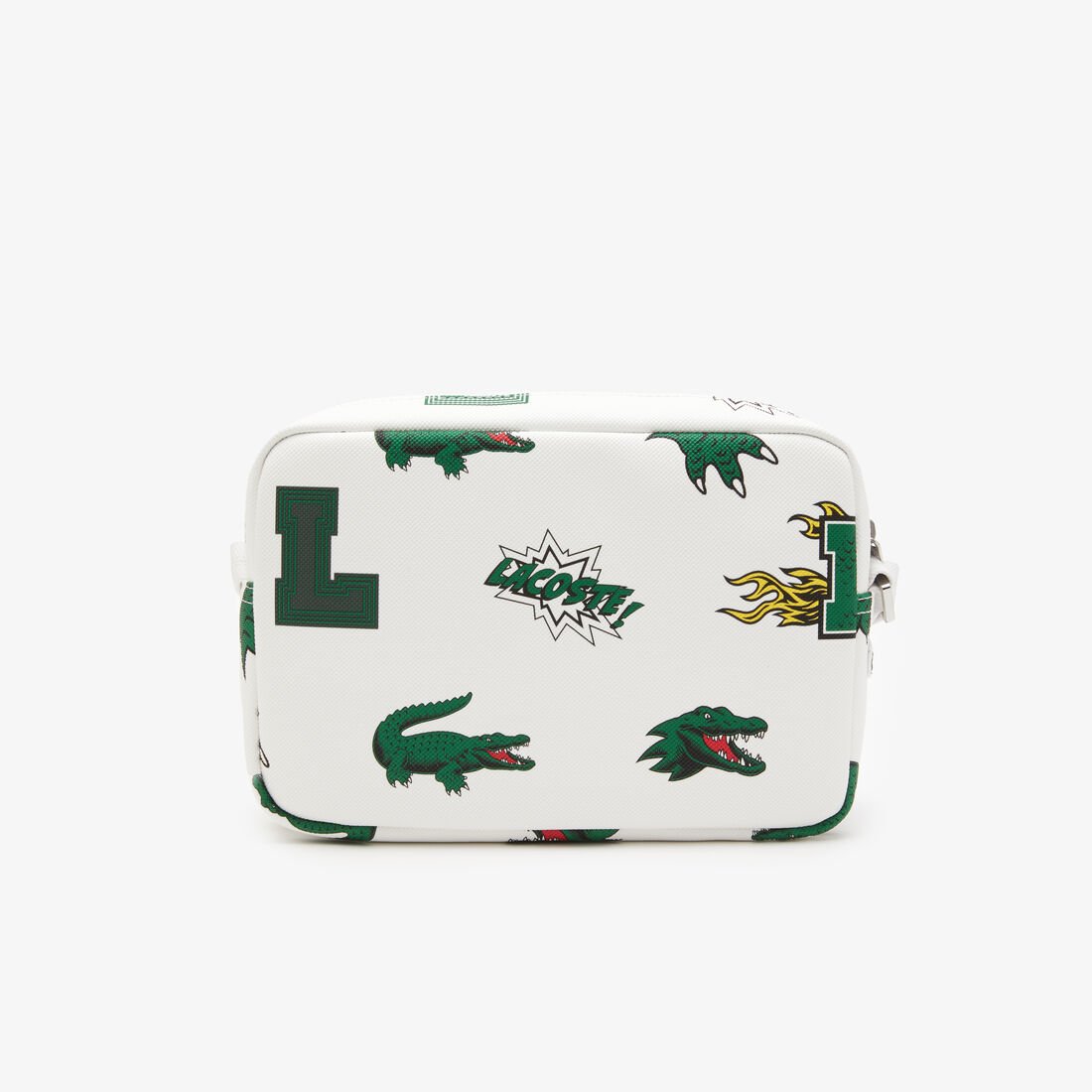 Unisex Lacoste Holiday Comic Effect Print Crossover Bag Unisex Lacoste Holiday Comic Effect Print Crossover Bag