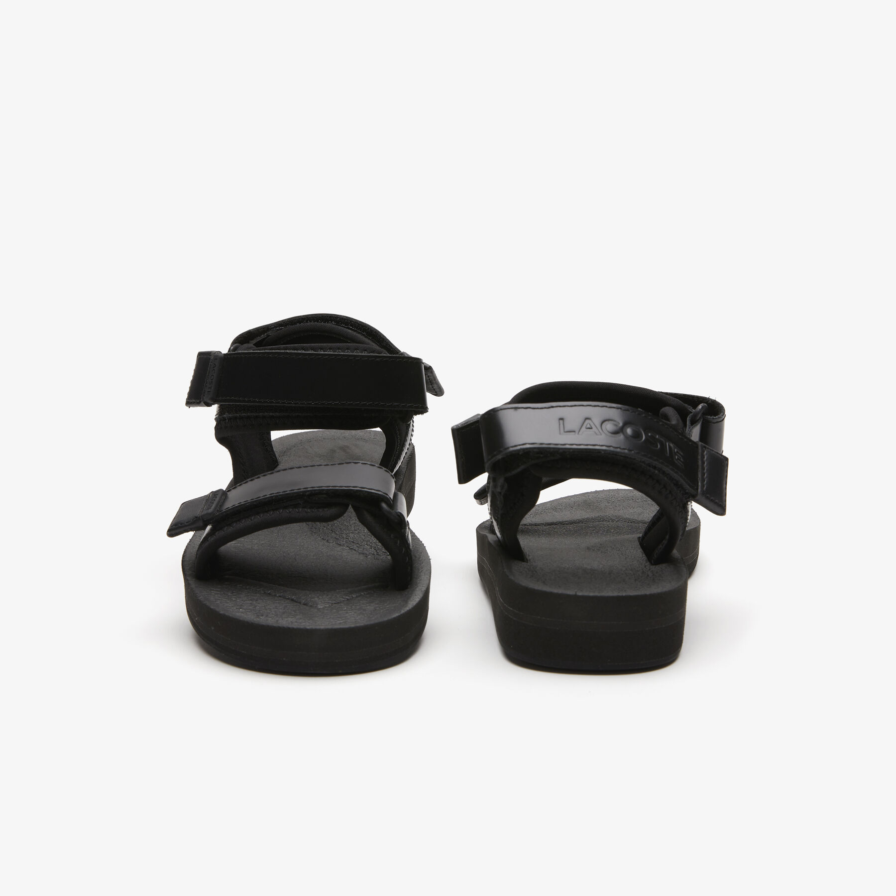 Women's Suruga Leather and Textile Sandals lacoste women s suruga leather and textile sandals
