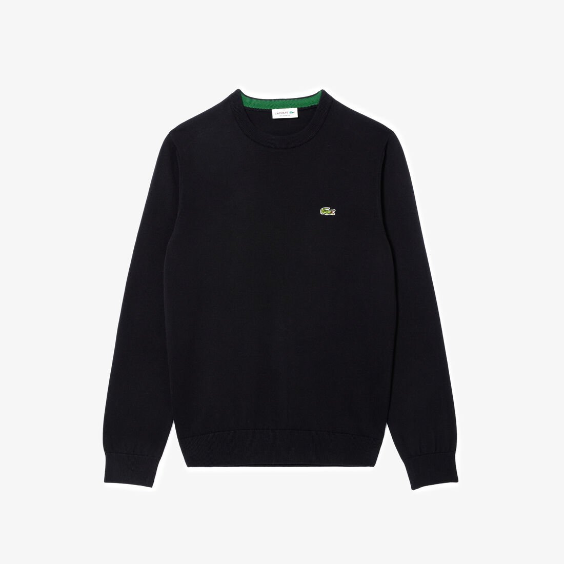 Monochrome Crew Neck Cotton Sweater Monochrome Crew Neck Cotton Sweater