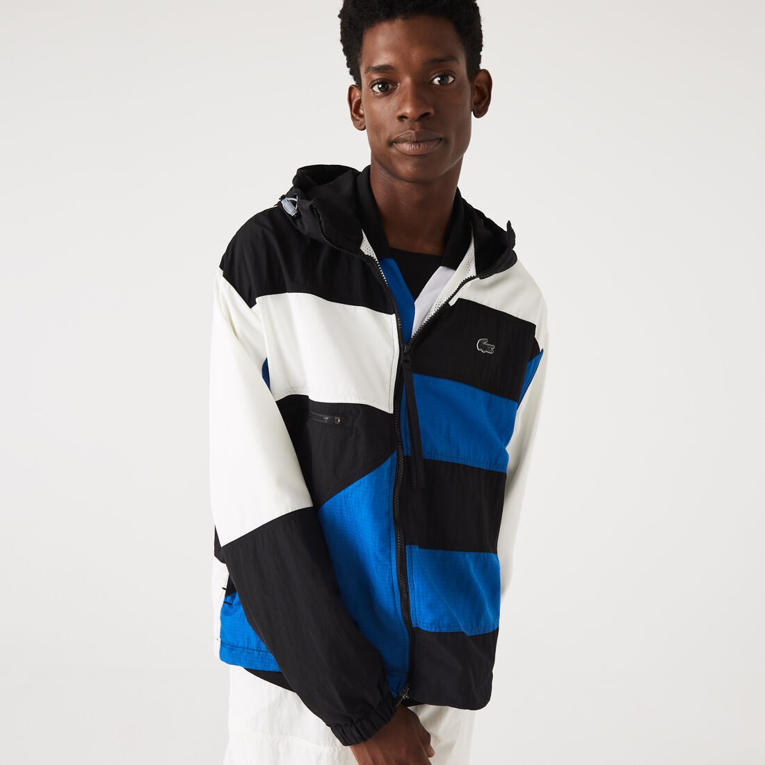 Men's Lacoste Patchwork Effect Jacket Men's Lacoste Patchwork Effect Jacket
