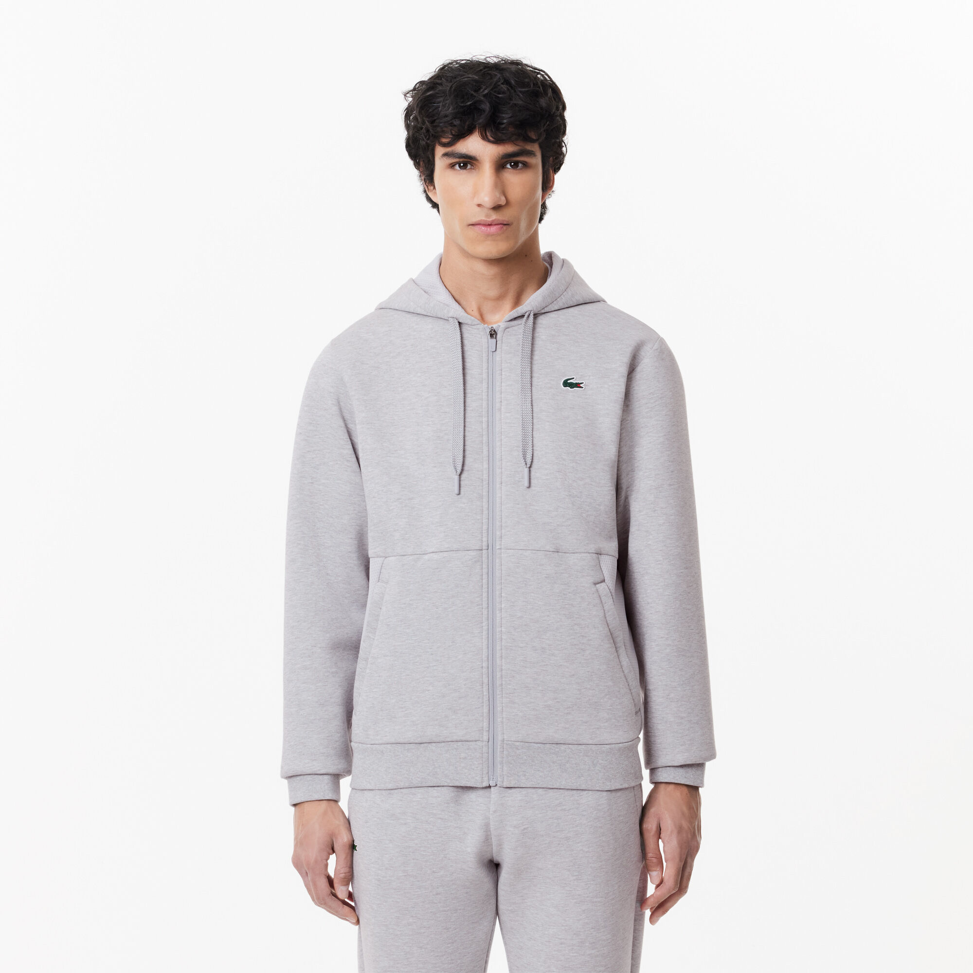 Mesh panel hoodie best sale