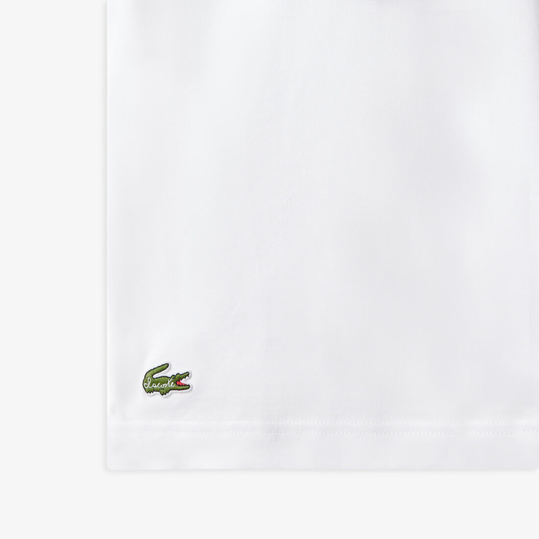 Pique Effect Slogan Cotton Jersey T-shirt Pique Effect Slogan Cotton Jersey T-shirt