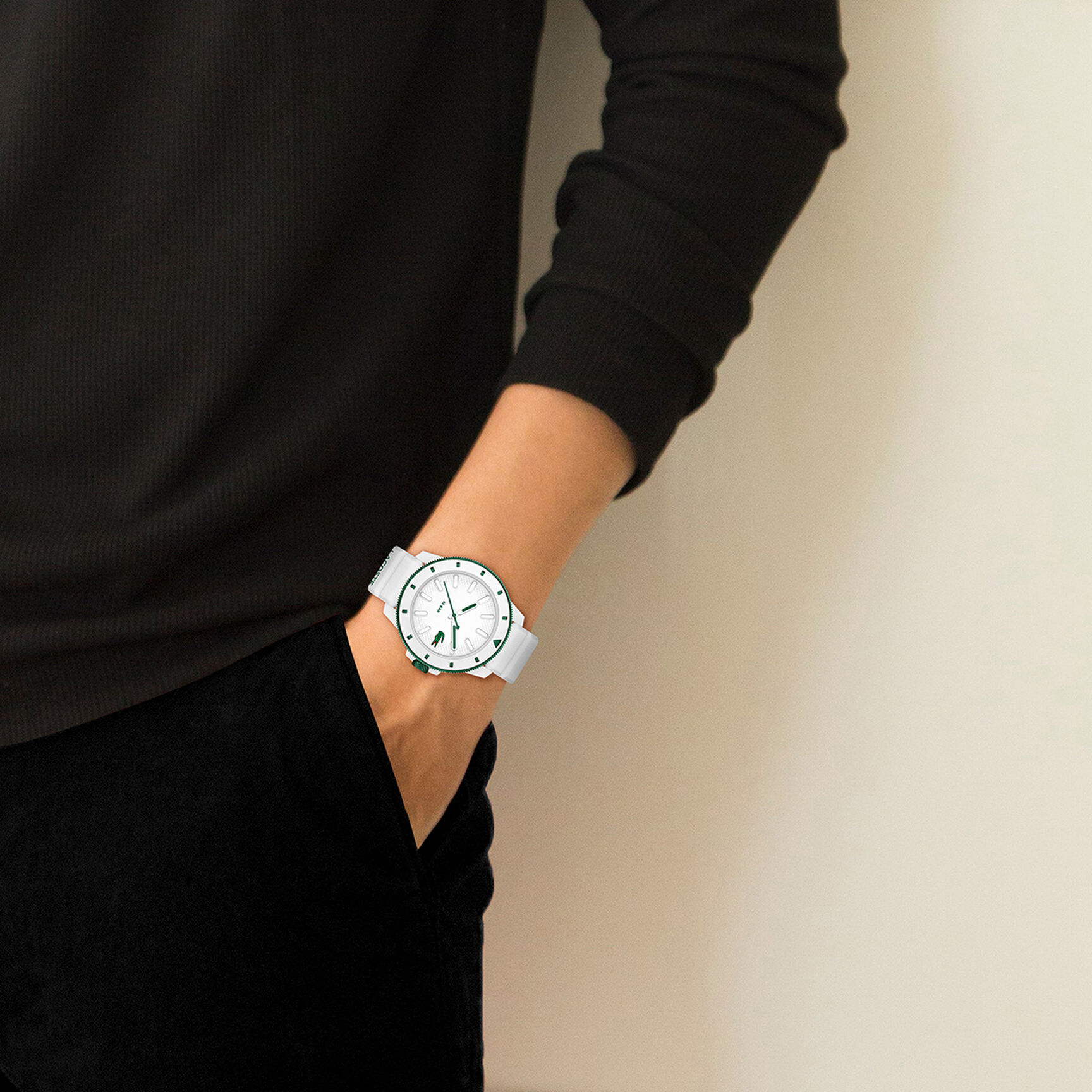 Three-Hand Silicone Strap Men's Watch Three-Hand Silicone Strap Men's Watch