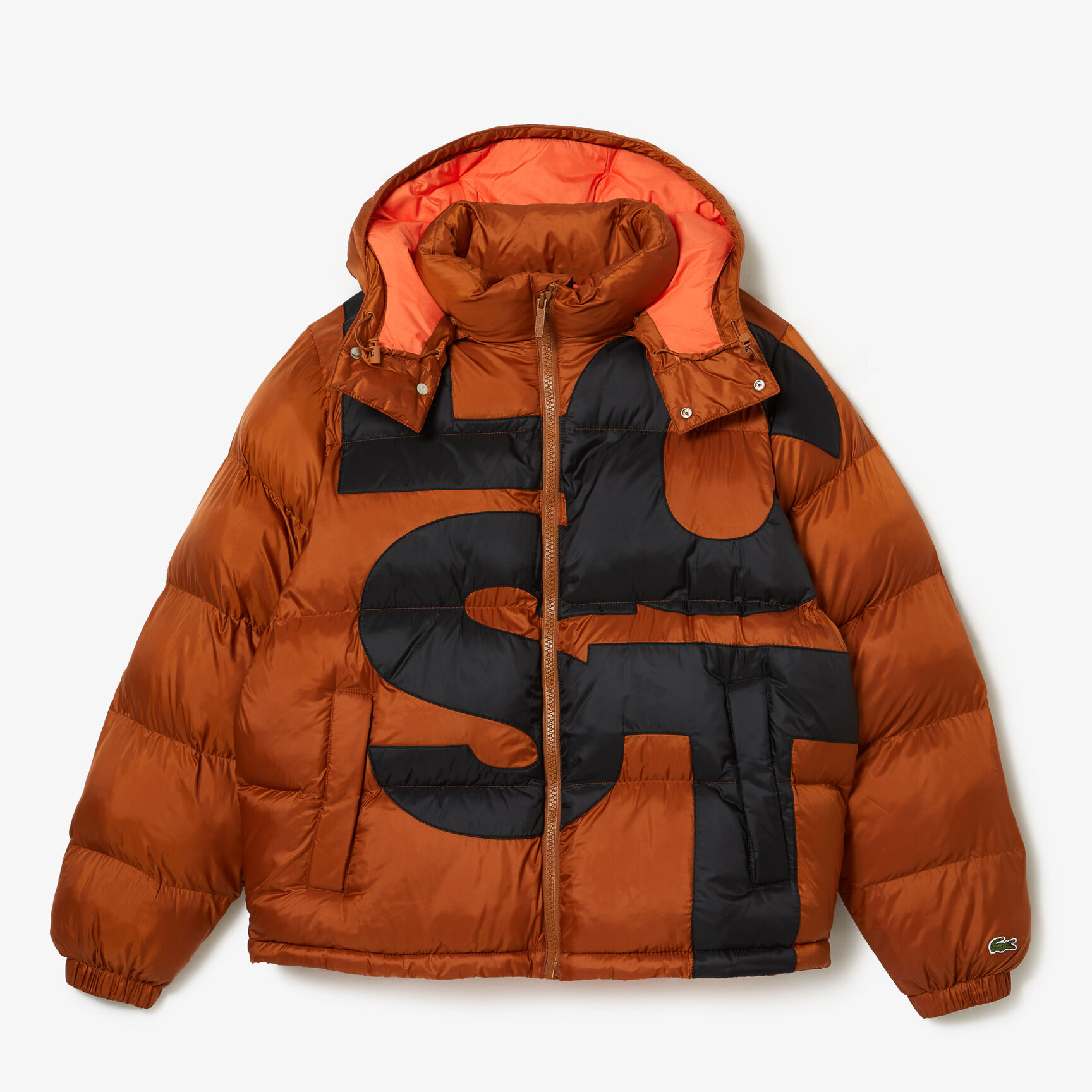 جاكيت قصير منفوخ بتصميم فضفاض مقاوم للماء للرجال جاكيت قصير منفوخ بتصميم فضفاض مقاوم للماء للرجال