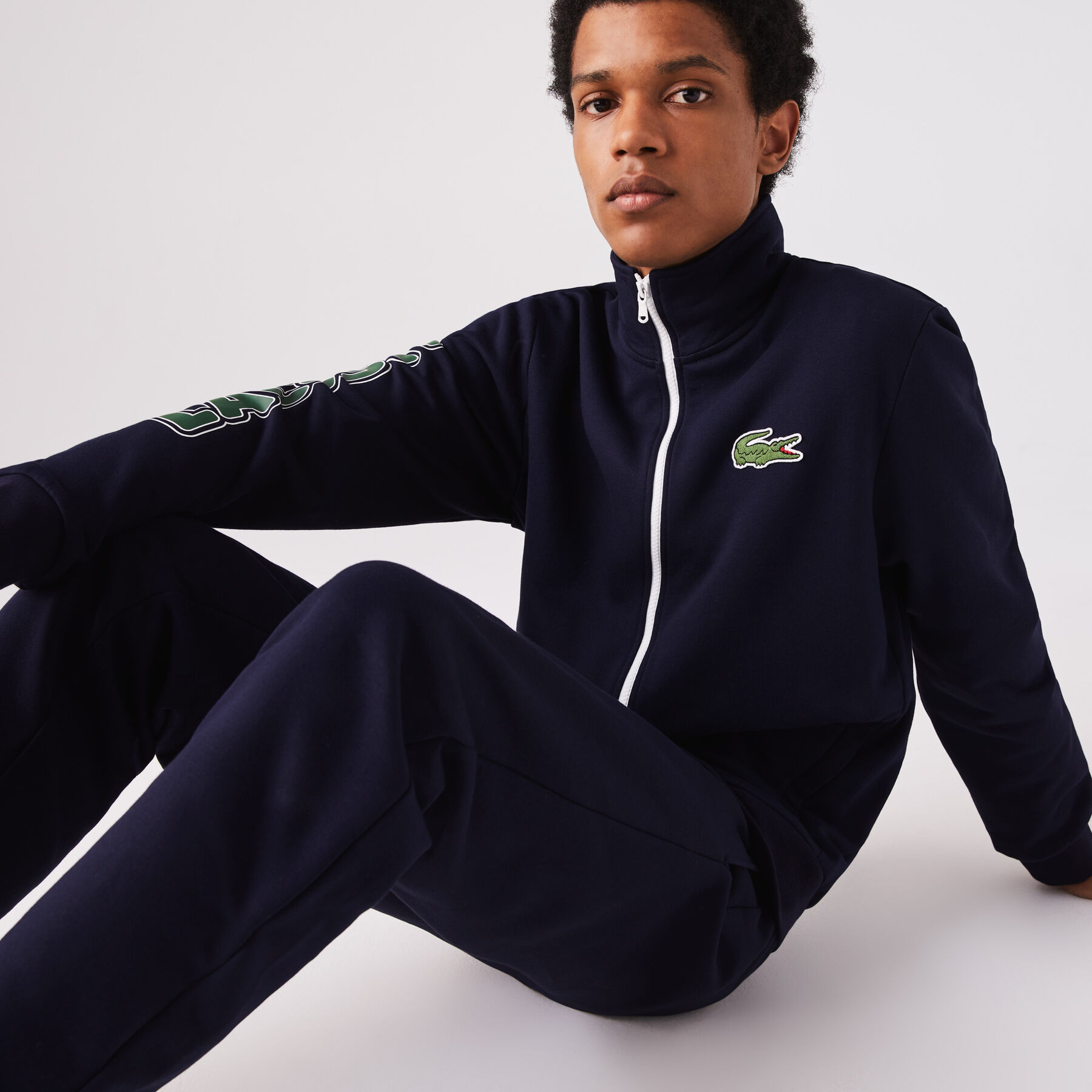 بذلة رياضية صوف من مجموعة Lacoste SPORT مع توقيع العلامة التجارية للرجال لاكوست بذلة رياضية صوف من مجموعة lacoste sport مع توقيع العلامة التجارية للرجال