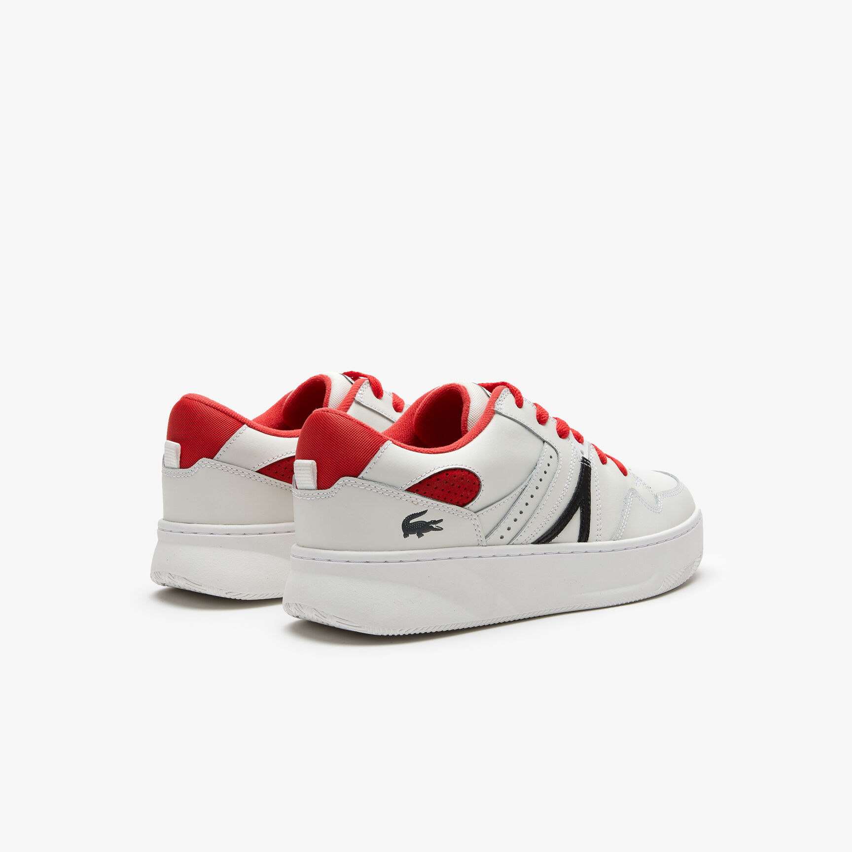 Men's Lacoste L005 Leather Color-Pop Sneakers Men's Lacoste L005 Leather Color-Pop Sneakers