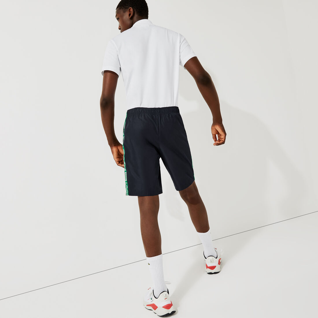 Men's Lacoste SPORT Branded Side Bands Shorts Men's Lacoste SPORT Branded Side Bands Shorts