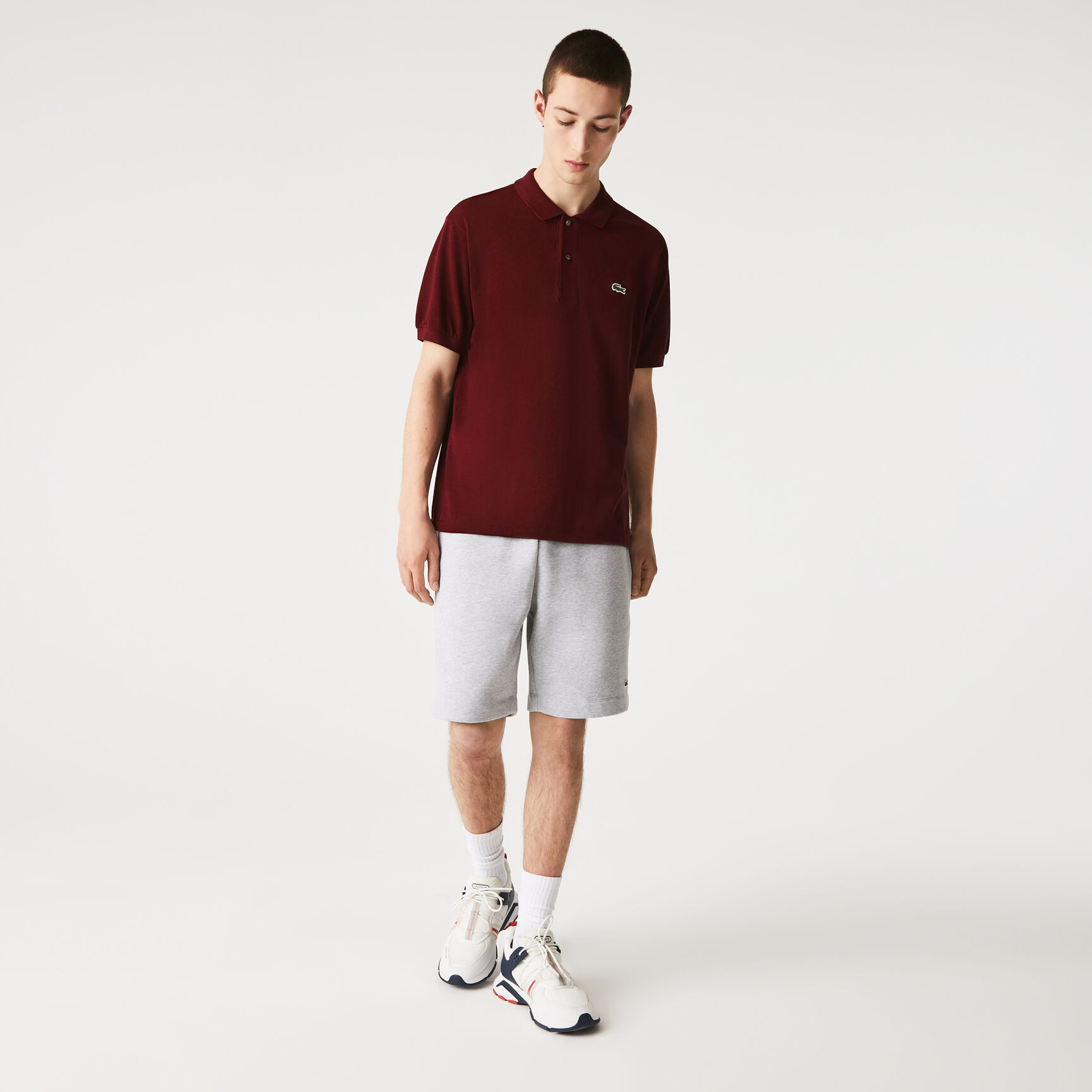 Classic Fit L.12.12 Marl Polo Shirt Classic Fit L.12.12 Marl Polo Shirt