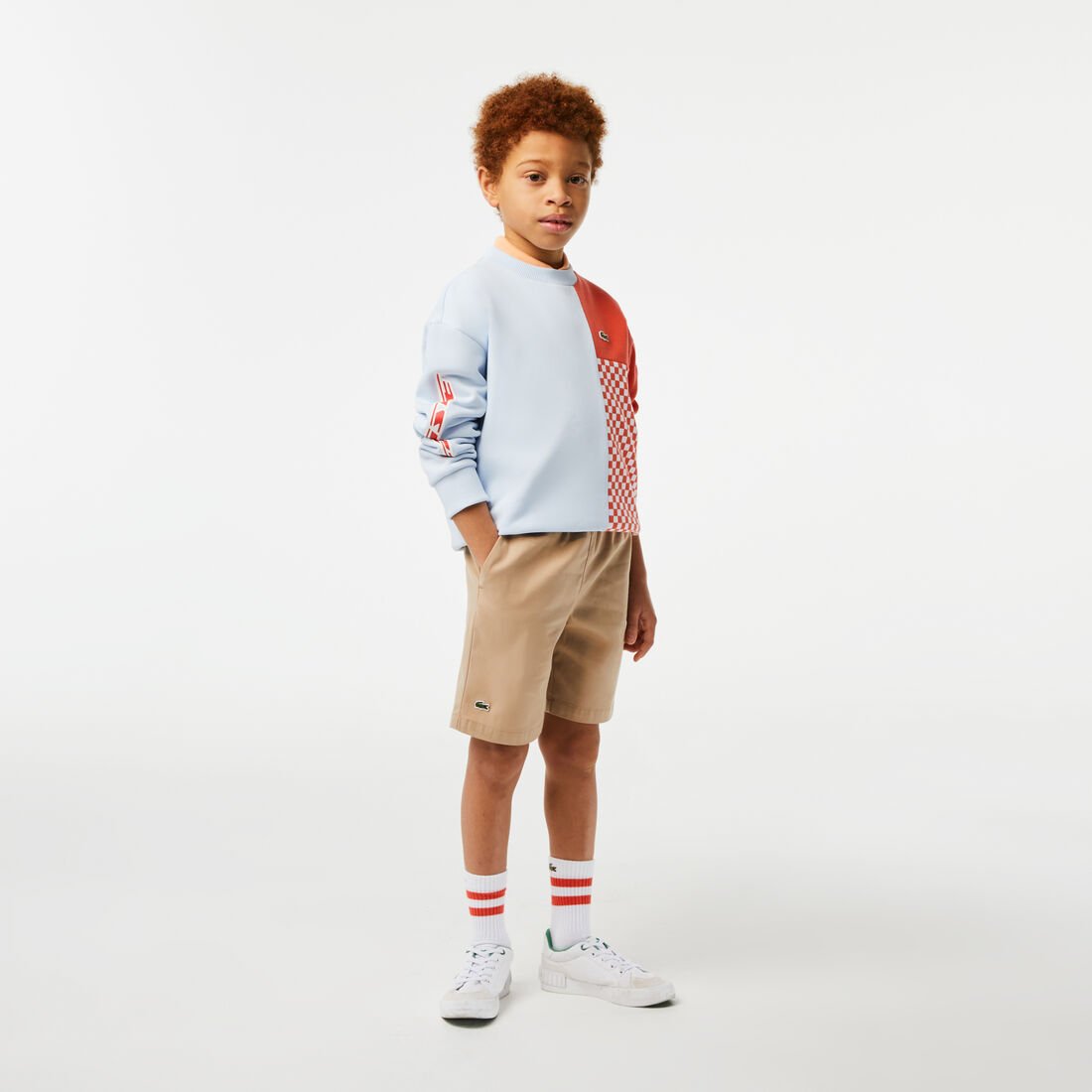 شورت قطن جبردين مطاطي شورت قطن جبردين مطاطي