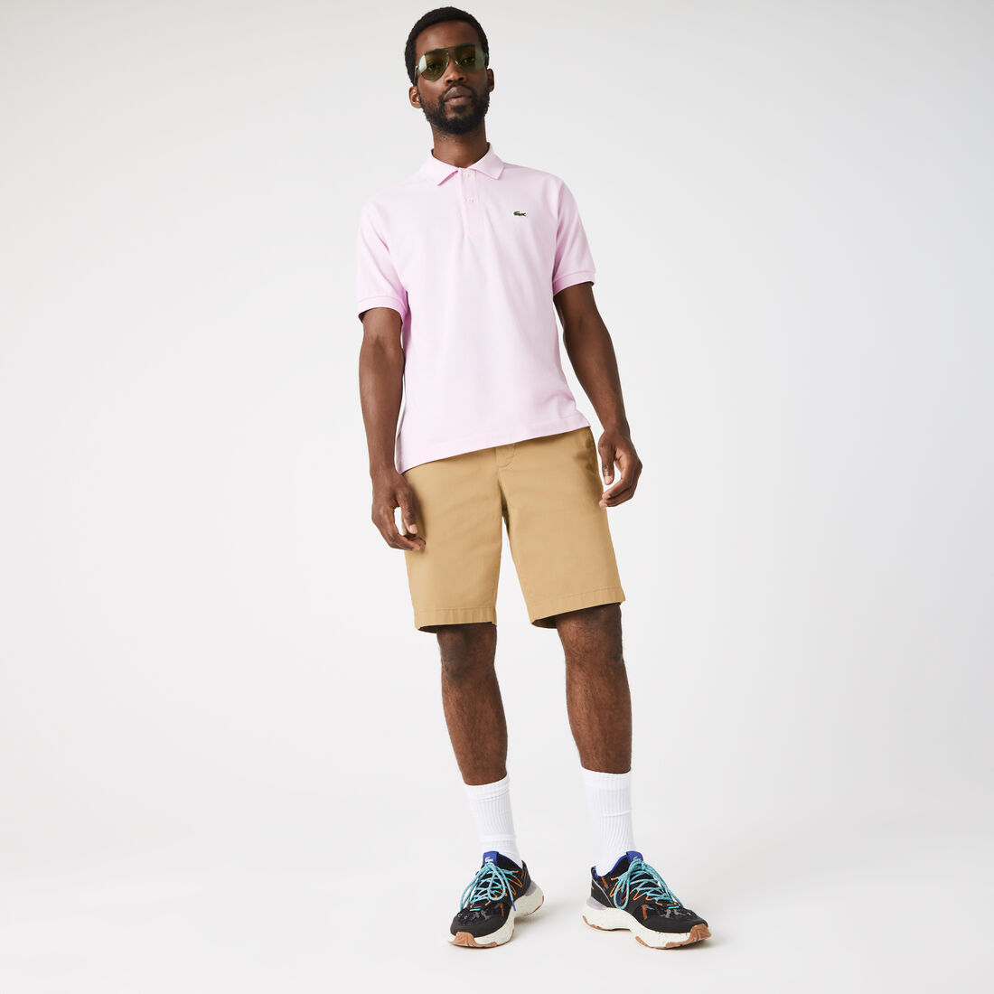 Men's Slim Fit Stretch Cotton Bermuda Shorts Men's Slim Fit Stretch Cotton Bermuda Shorts