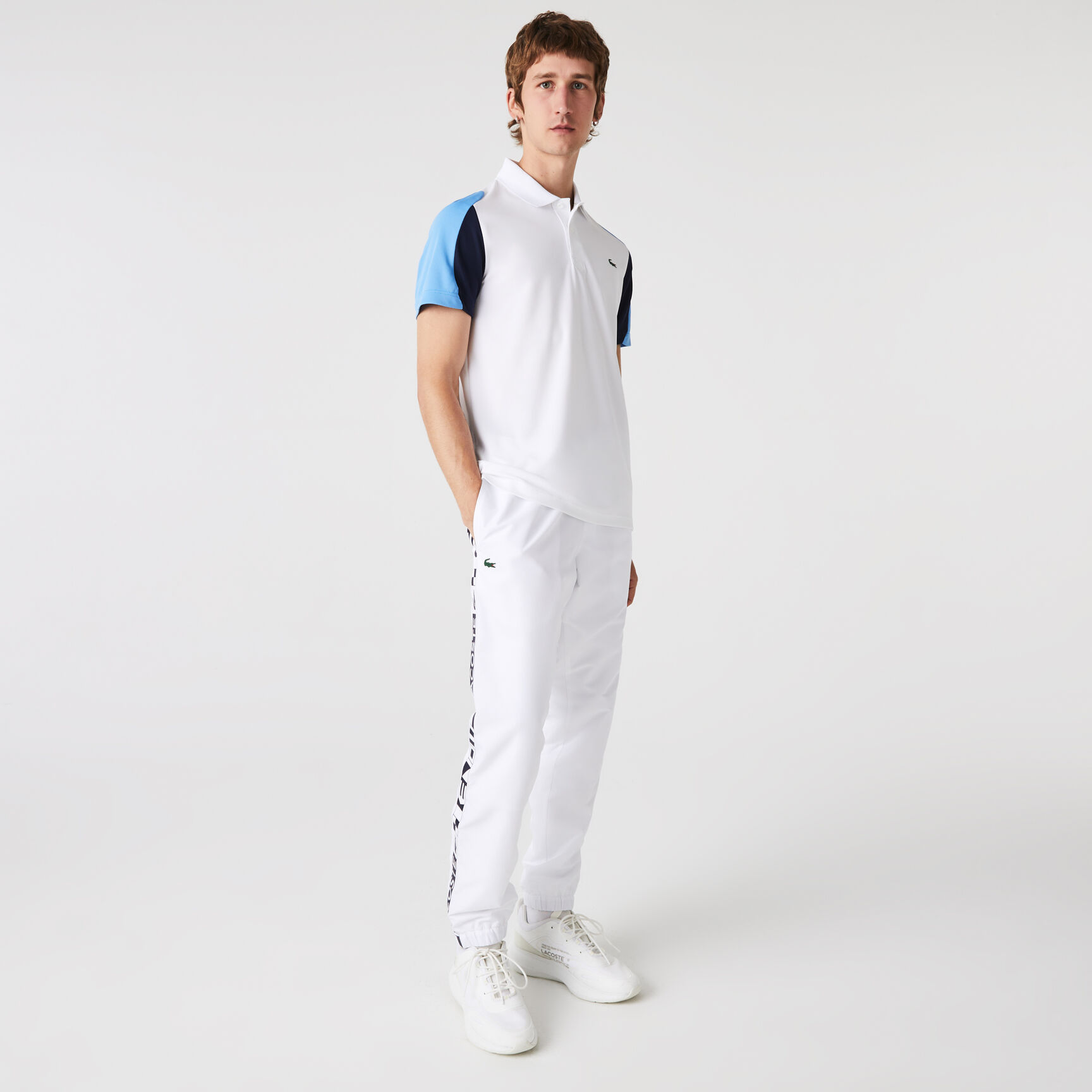 Men's Lacoste SPORT Regular Fit Run-Resistant Piqué Tennis Polo Shirt