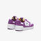 women s lacoste t clip leather bi colour trainers