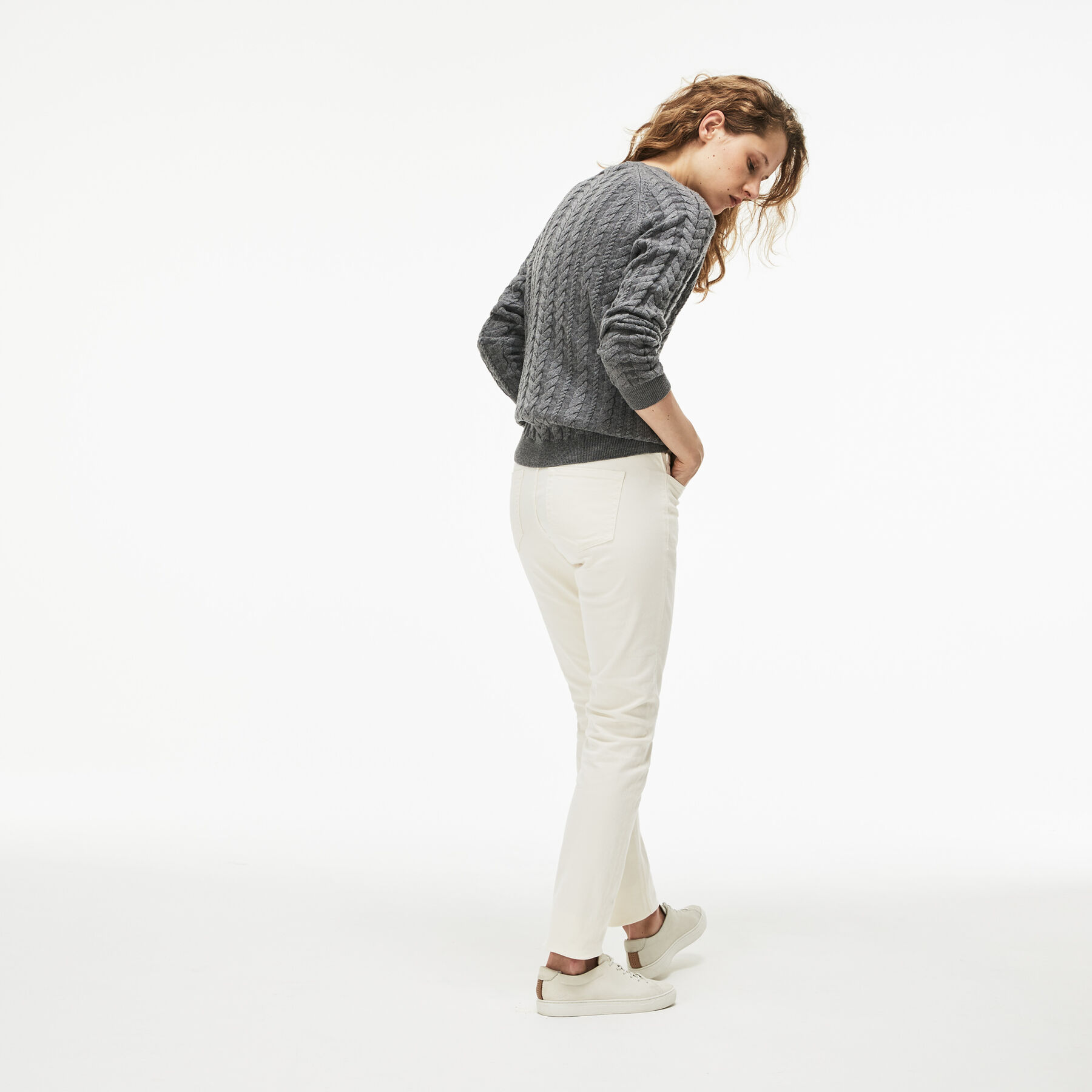 Women's Slim Fit Stretch Cotton Denim Jeans lacoste women s slim fit stretch cotton denim jeans