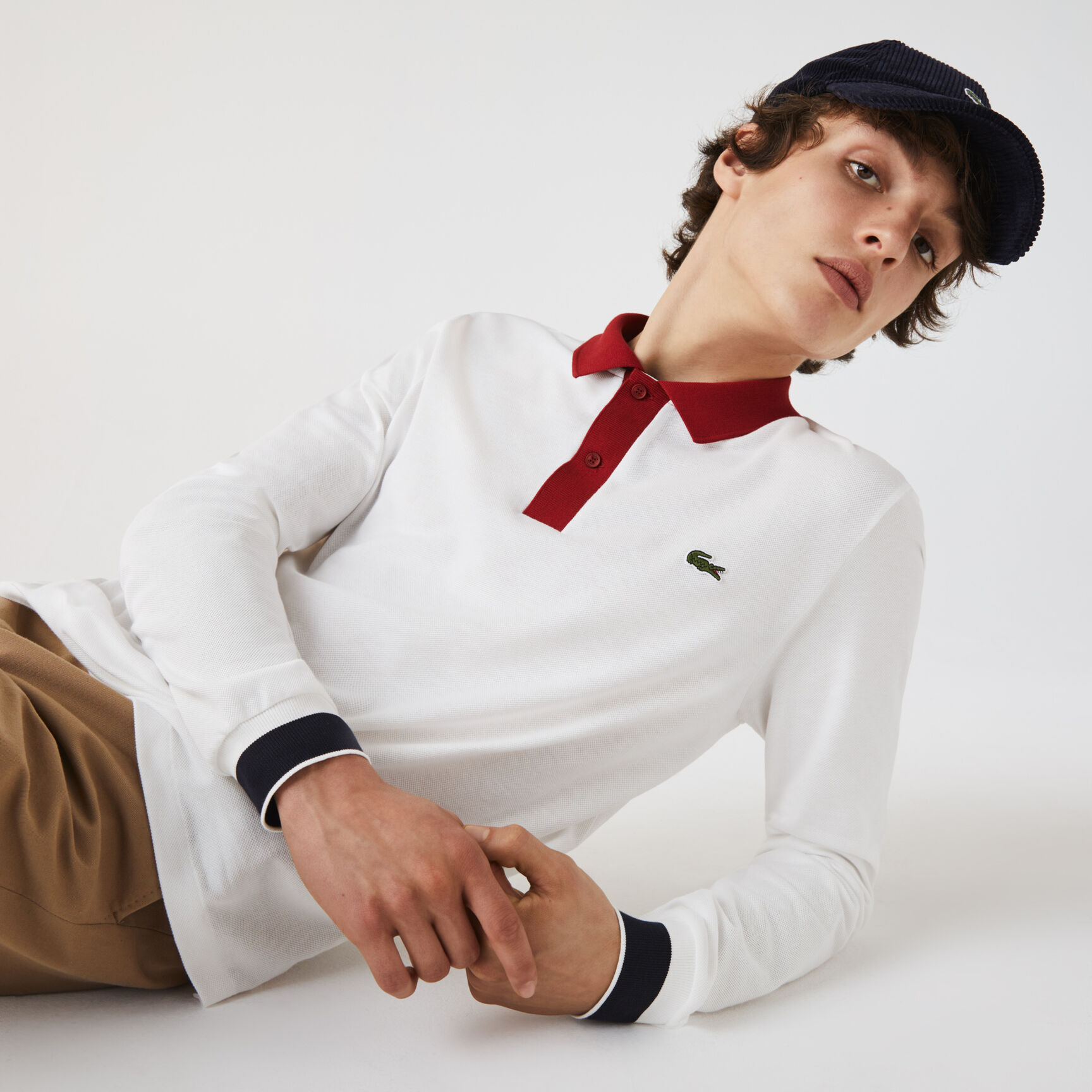 Men's Lacoste Regular Fit Made in France Polo Shirt Men's Lacoste Regular Fit Made in France Polo Shirt