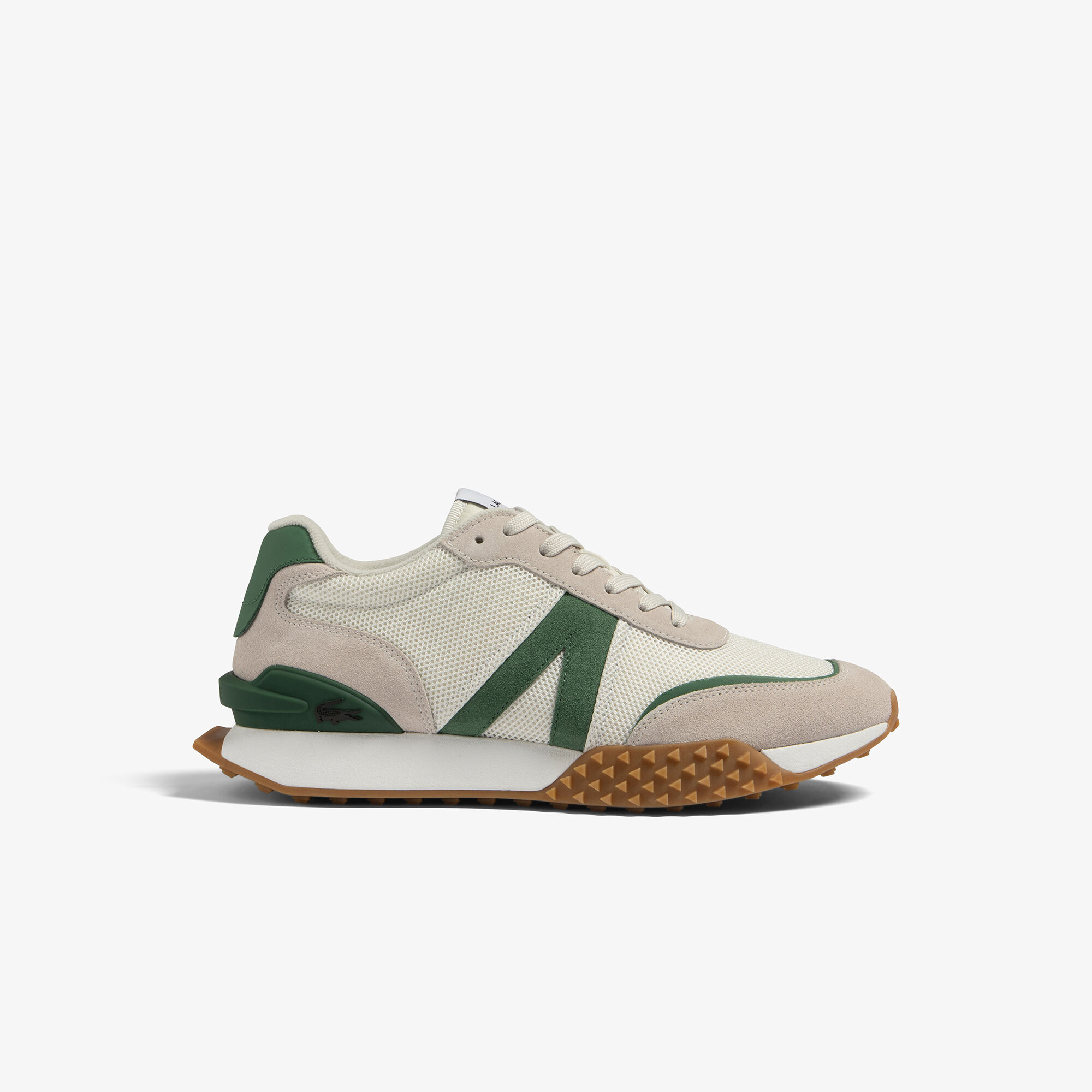 Leather mens online lacoste trainers