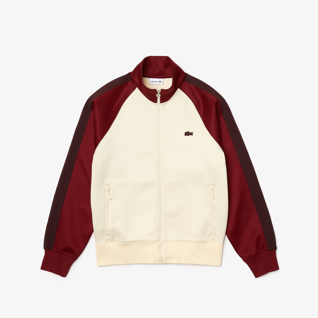 سويت شيرت رجالي من مزيج القطن بياقة عالية وسحاب سويت شيرت رجالي من مزيج القطن بياقة عالية وسحاب