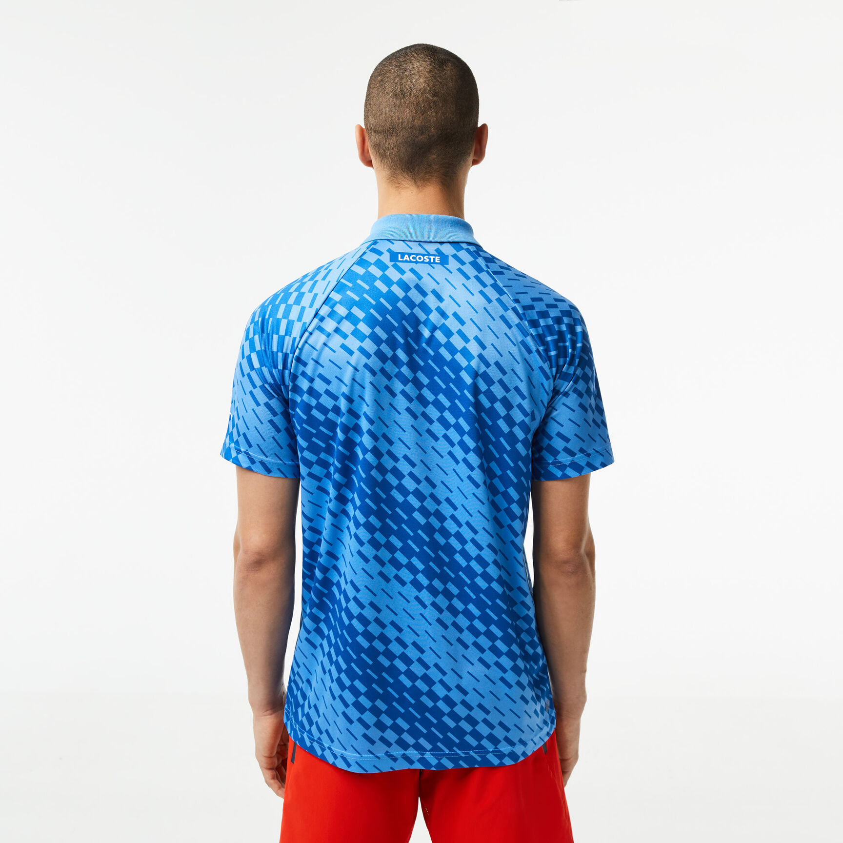 Men's Lacoste Tennis x Novak Djokovic Printed Polo Shirt